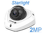 Vandal-proof Mini Dome 2MP