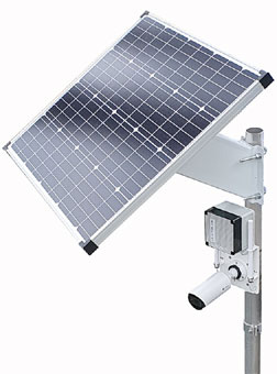 Solarsystem 40Ah / 100W Panel inkl. Kamera
