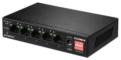 PoE Switch Lüfterlos 5-Port