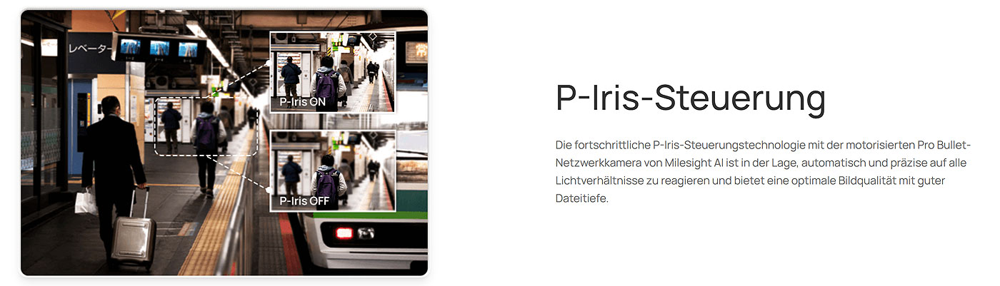 P-Iris-Steuerung