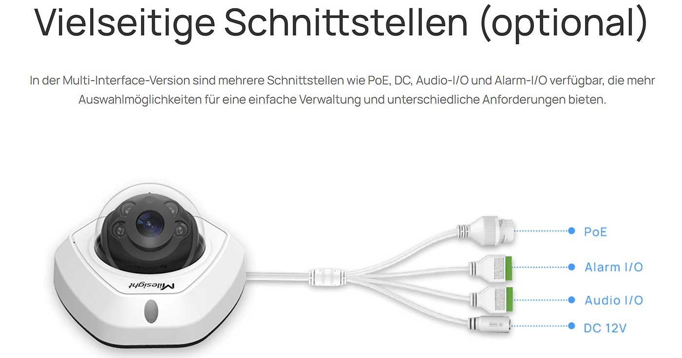 Multi-Interface-Verion mit mehreren Schnittstellen